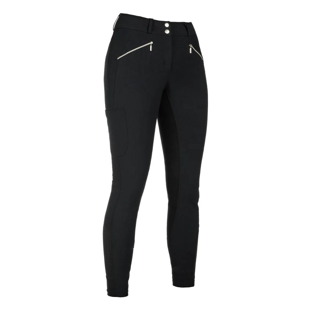 HKM Women's Alos Full Seat Riding Breeches -Lia High Waist- - Image 11