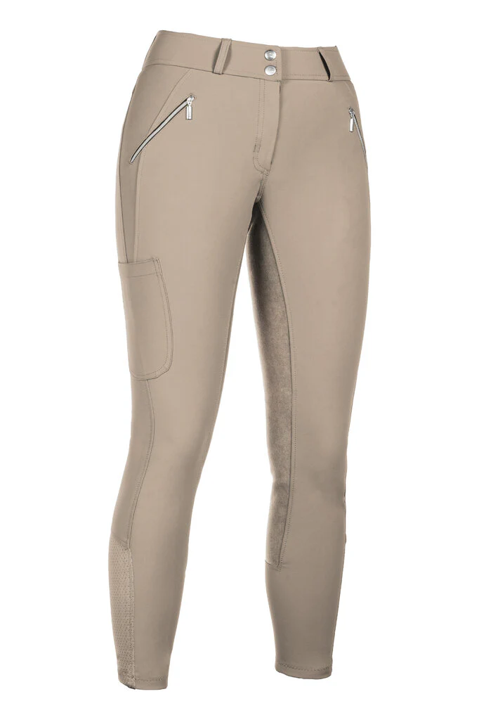HKM Women's Alos Full Seat Riding Breeches -Lia High Waist- - Image 6