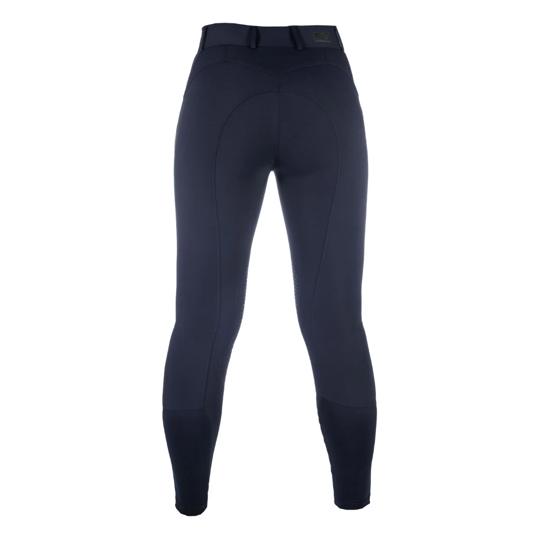 HKM Women's Knee Patch Breeches -Ari Mid Rise- - Image 7