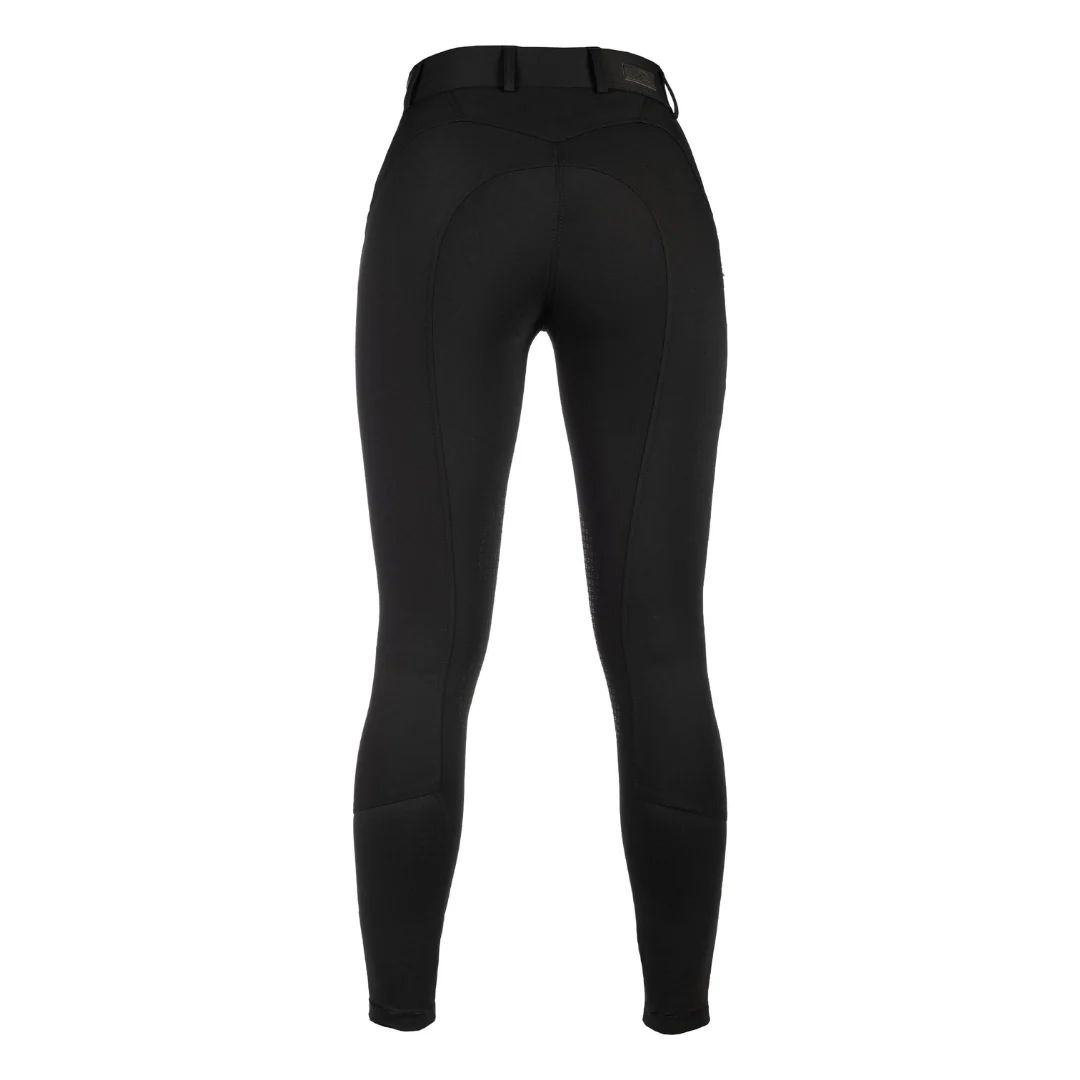 HKM Women's Knee Patch Breeches -Ari Mid Rise- - Image 9