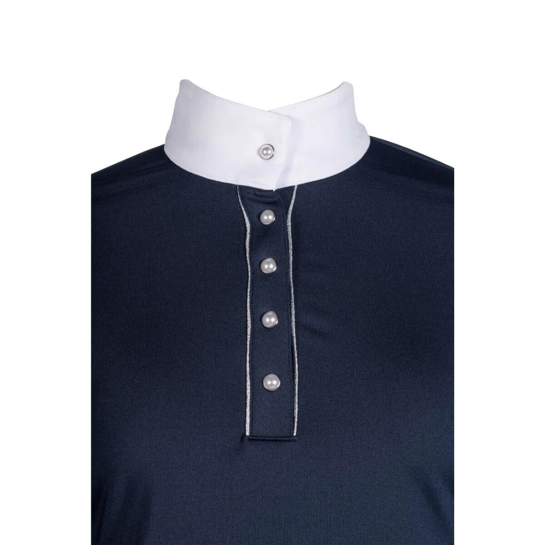 HKM Women's Long Sleeve Competition Shirt -Emilia- - Image 9