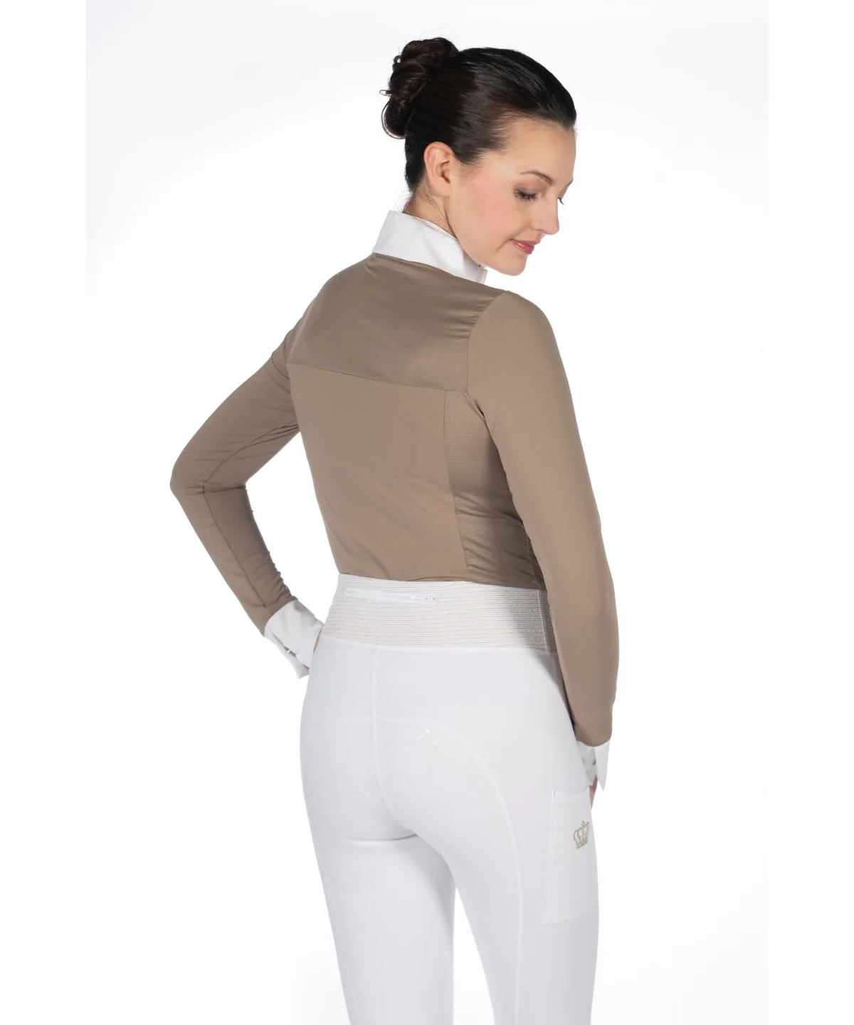 HKM Women's Long Sleeve Competition Shirt -Virginia- - Image 12