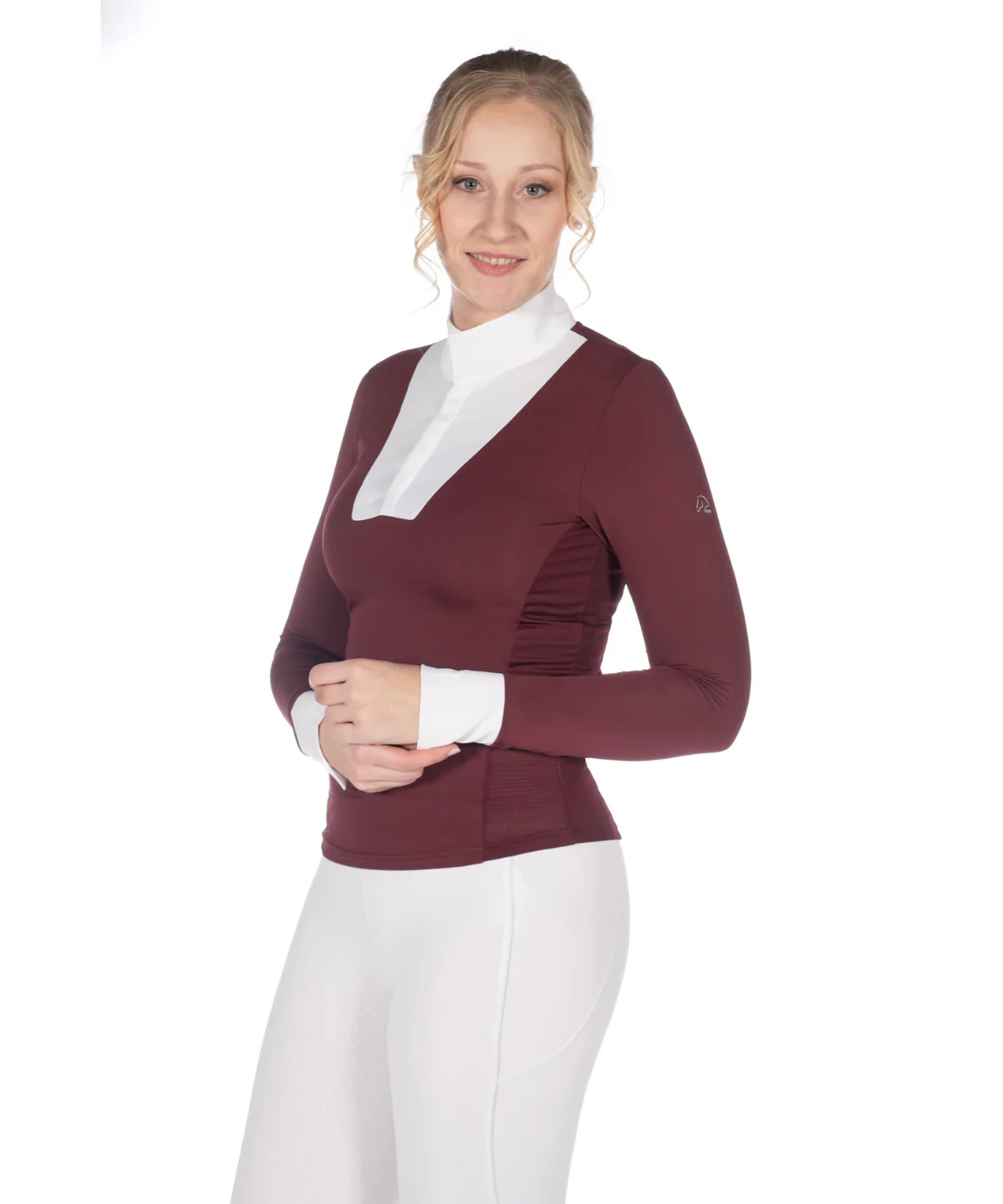HKM Women's Long Sleeve Competition Shirt -Virginia- - Image 16