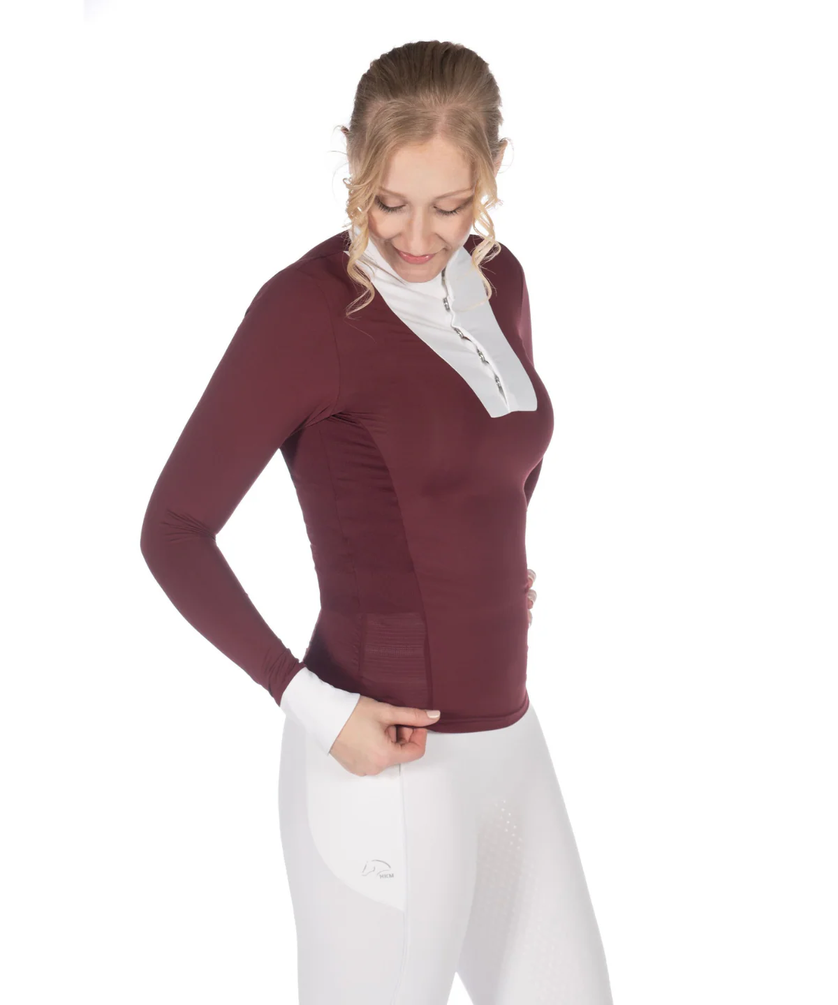 HKM Women's Long Sleeve Competition Shirt -Virginia- - Image 17