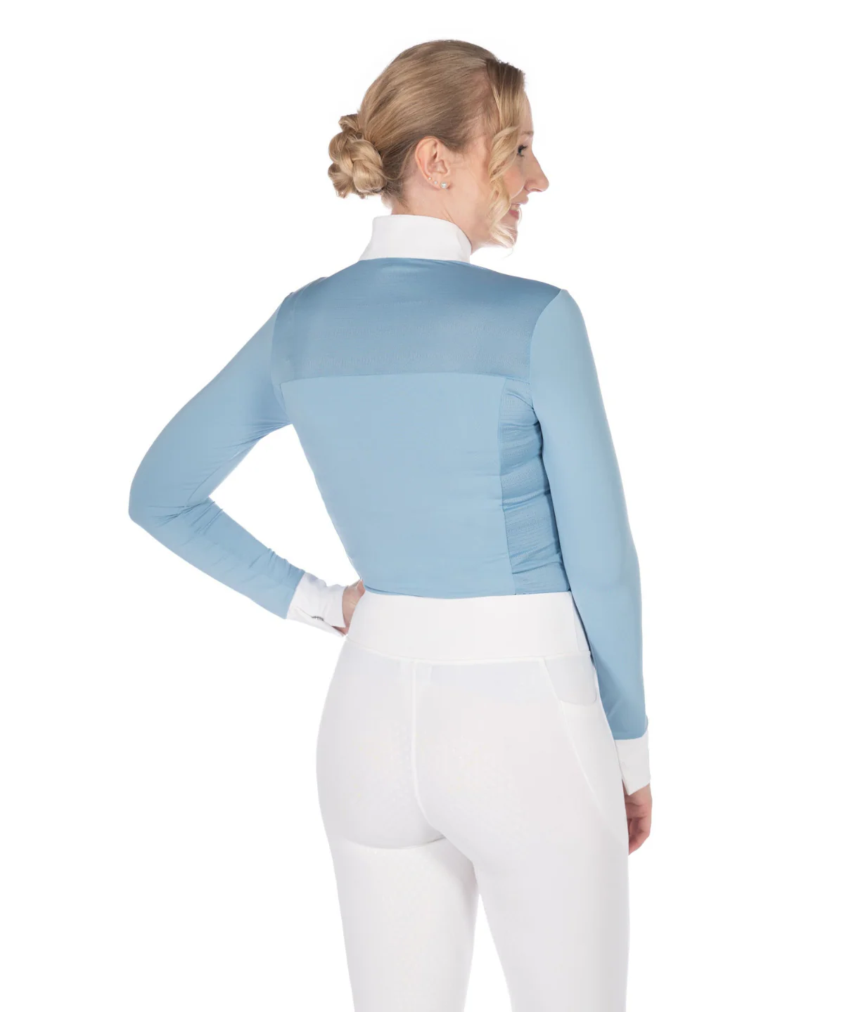 HKM Women's Long Sleeve Competition Shirt -Virginia- - Image 6