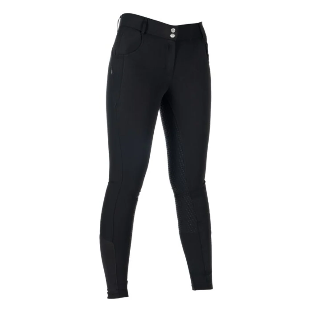 HKM Women's Silicone Full Seat Riding Breeches -Ari Mid Rise- - Image 11