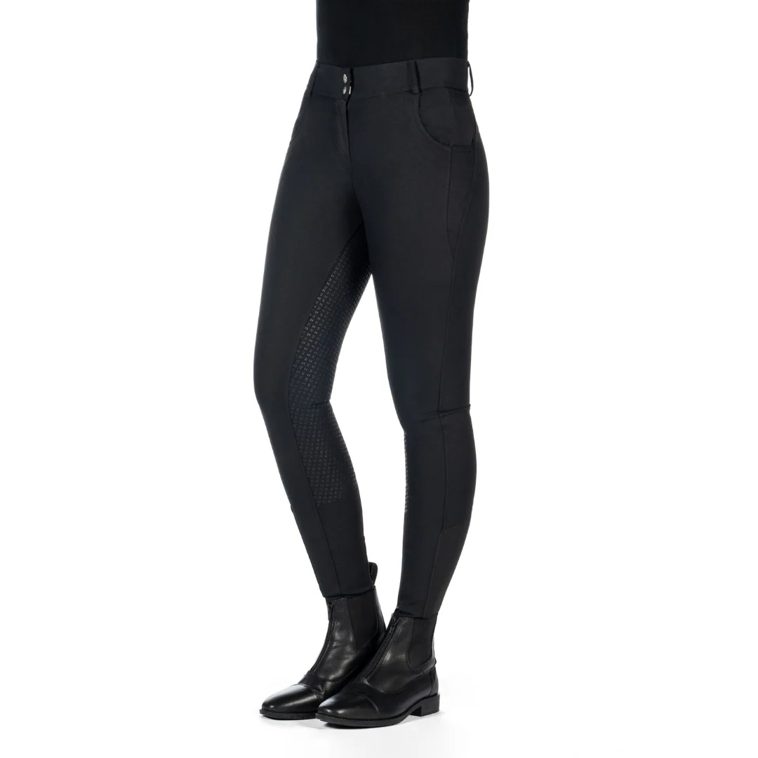 HKM Women's Silicone Full Seat Riding Breeches -Ari Mid Rise- - Image 12