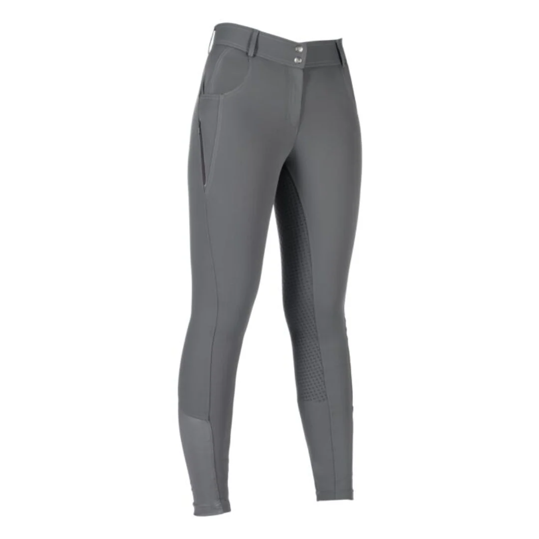 HKM Women's Silicone Full Seat Riding Breeches -Ari Mid Rise- - Image 14