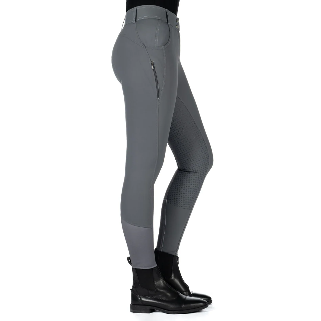 HKM Women's Silicone Full Seat Riding Breeches -Ari Mid Rise- - Image 16