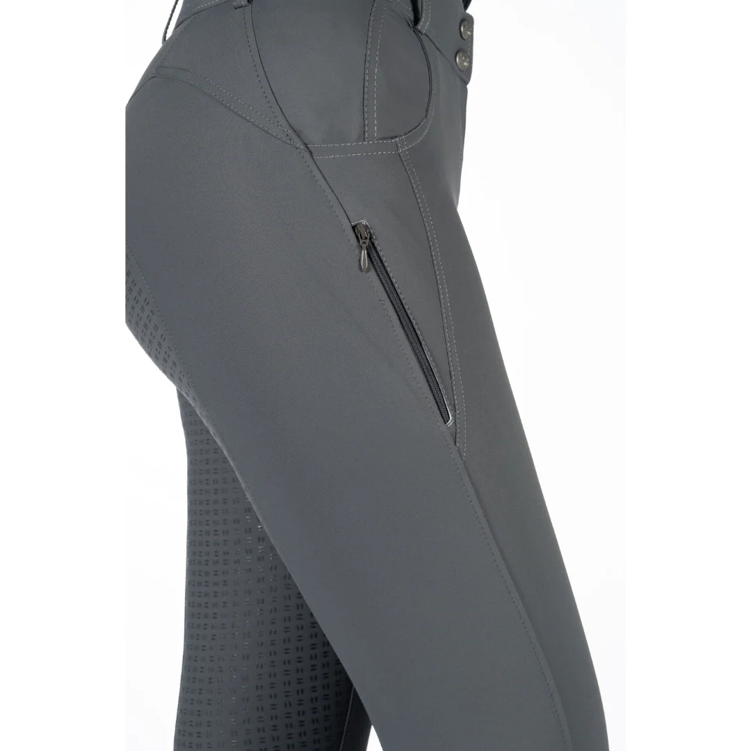 HKM Women's Silicone Full Seat Riding Breeches -Ari Mid Rise- - Image 18