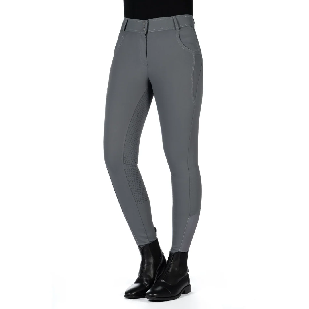 HKM Women's Silicone Full Seat Riding Breeches -Ari Mid Rise- - Image 19