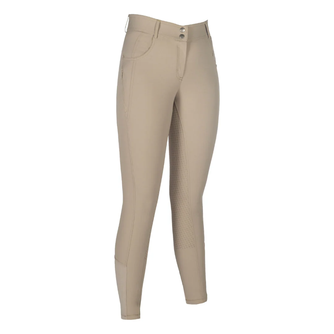 HKM Women's Silicone Full Seat Riding Breeches -Ari Mid Rise- - Image 2
