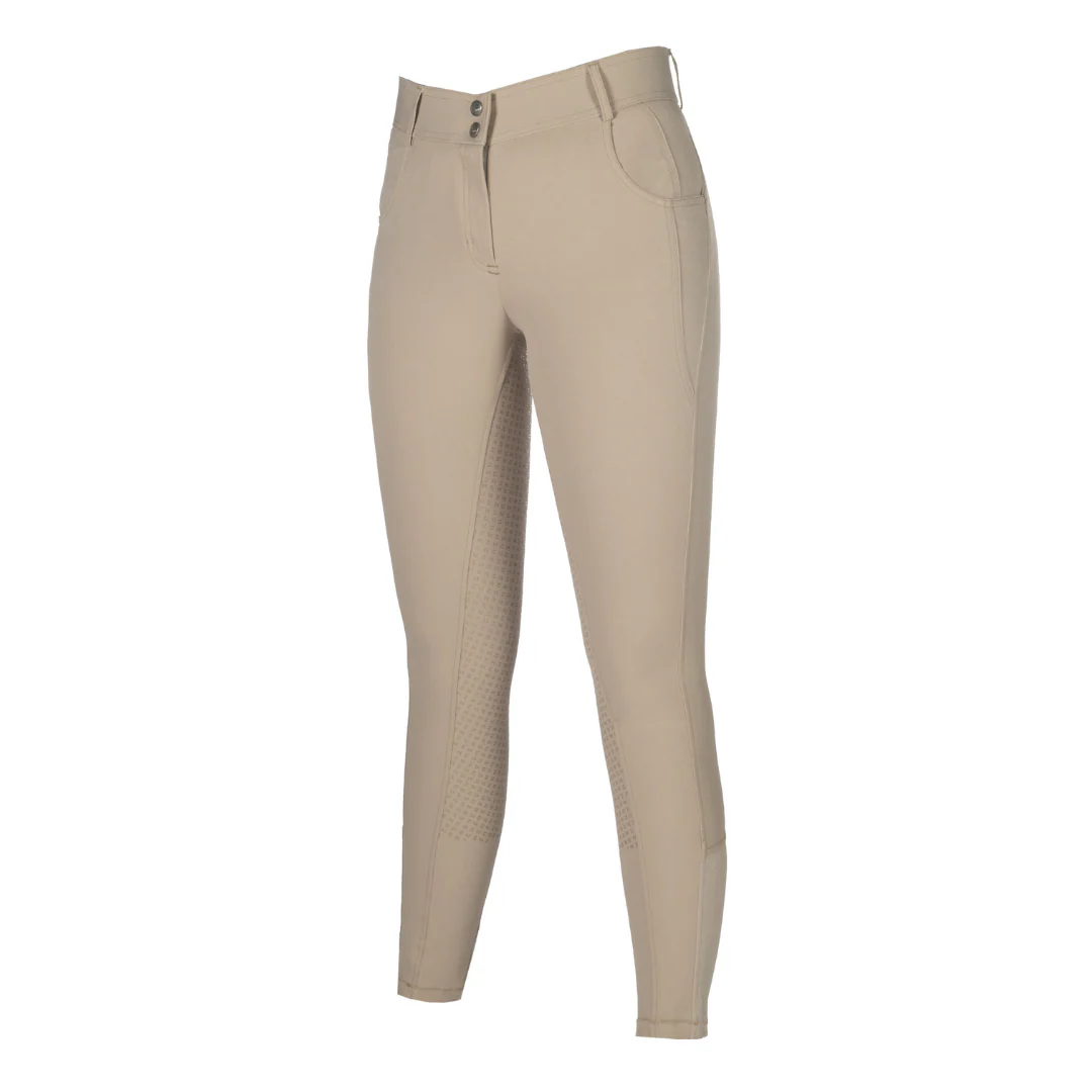 HKM Women's Silicone Full Seat Riding Breeches -Ari Mid Rise- - Image 3