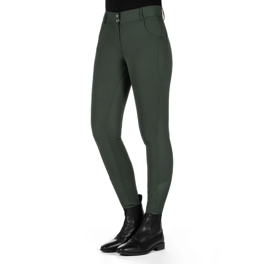 HKM Women's Silicone Full Seat Riding Breeches -Ari Mid Rise- - Image 6