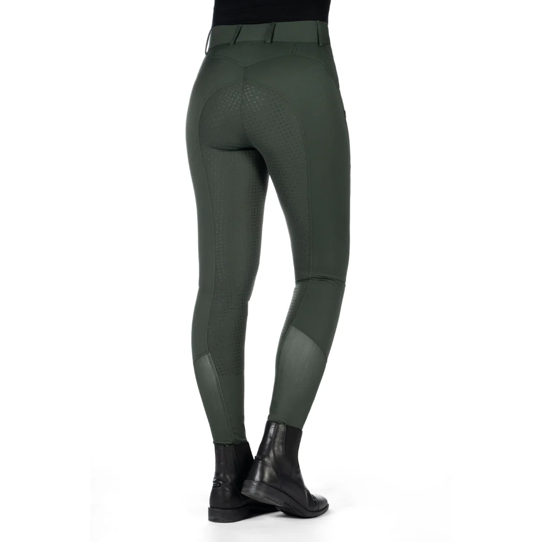 HKM Women's Silicone Full Seat Riding Breeches -Ari Mid Rise- - Image 7