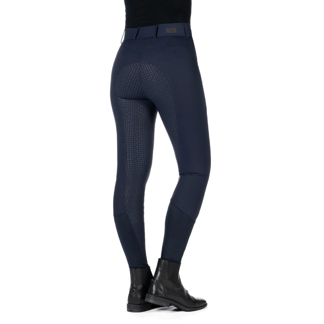 HKM Women's Silicone Full Seat Riding Breeches -Ari Mid Rise- - Image 9