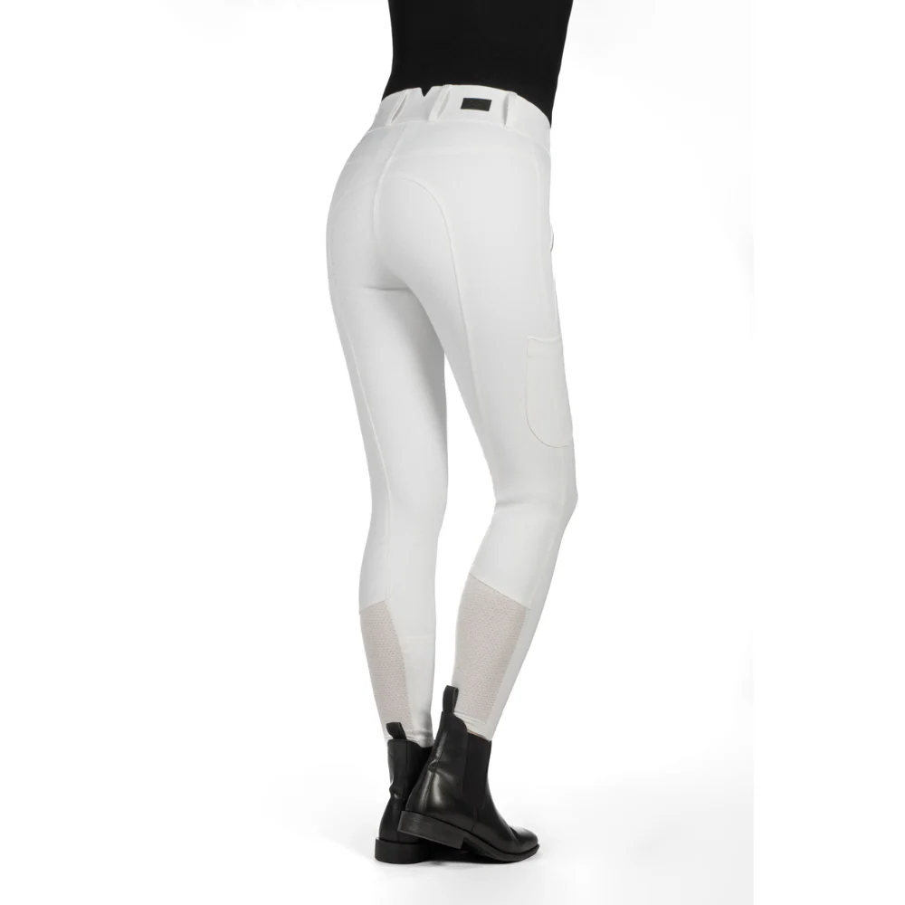 HKM Women's Silicone Full Seat Riding Breeches -Lia High Waist- - Image 3