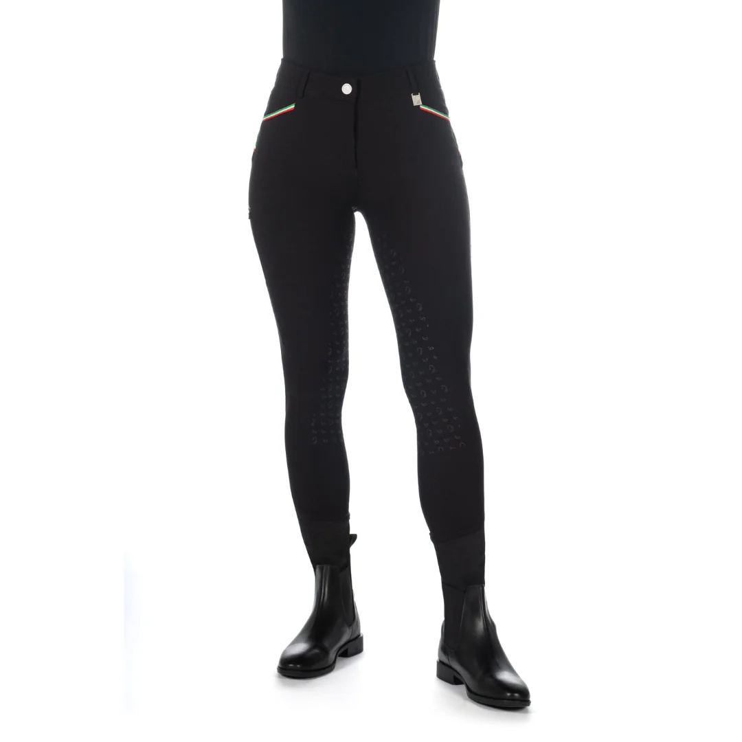 HKM Women's Silicone Full Seat Riding Breeches -Livigno Sportive- - Image 15