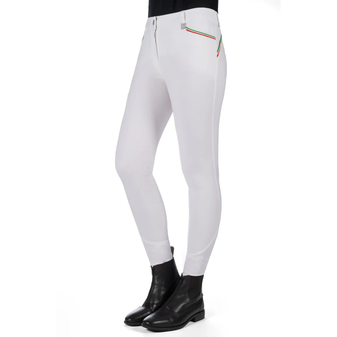 HKM Women's Silicone Full Seat Riding Breeches -Livigno Sportive- - Image 2