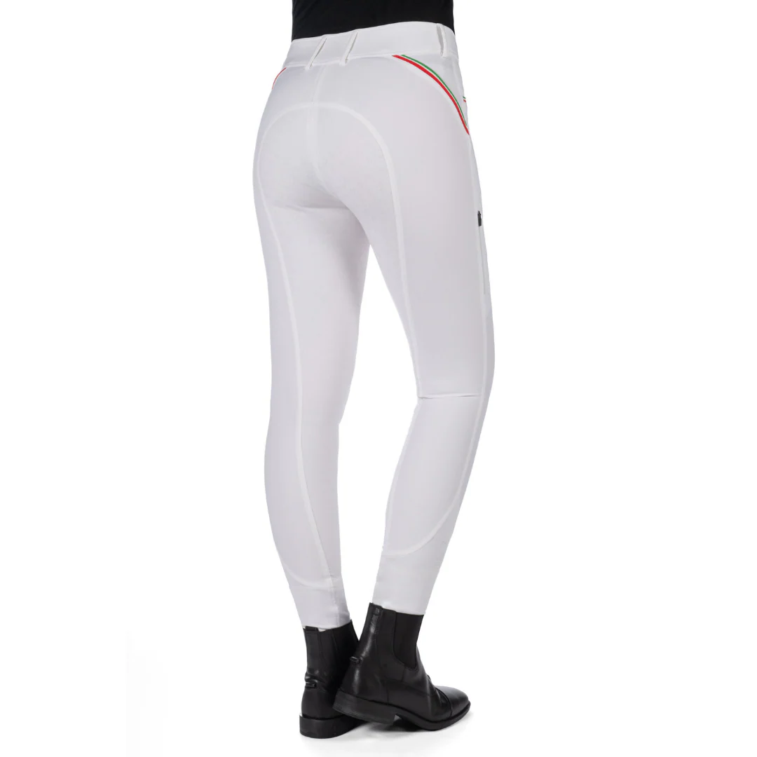 HKM Women's Silicone Full Seat Riding Breeches -Livigno Sportive- - Image 3