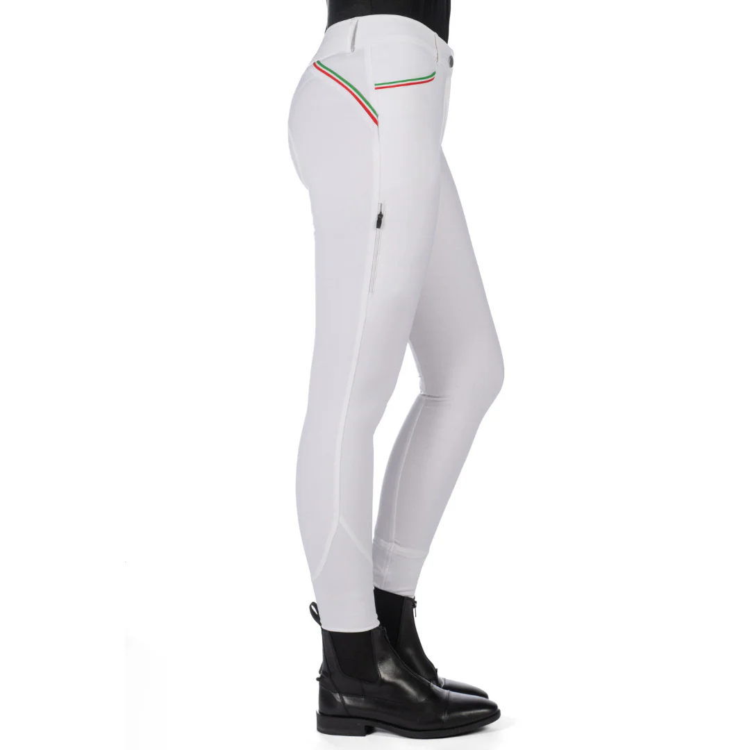 HKM Women's Silicone Full Seat Riding Breeches -Livigno Sportive- - Image 4