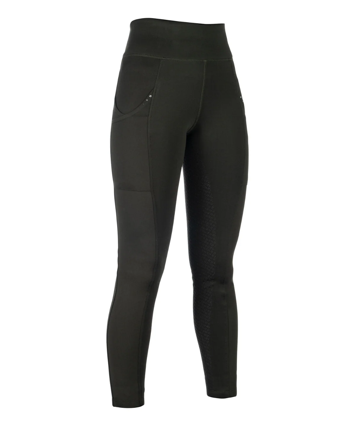 HKM Women's Silicone Full Seat Riding Tights -Cosy II- Style