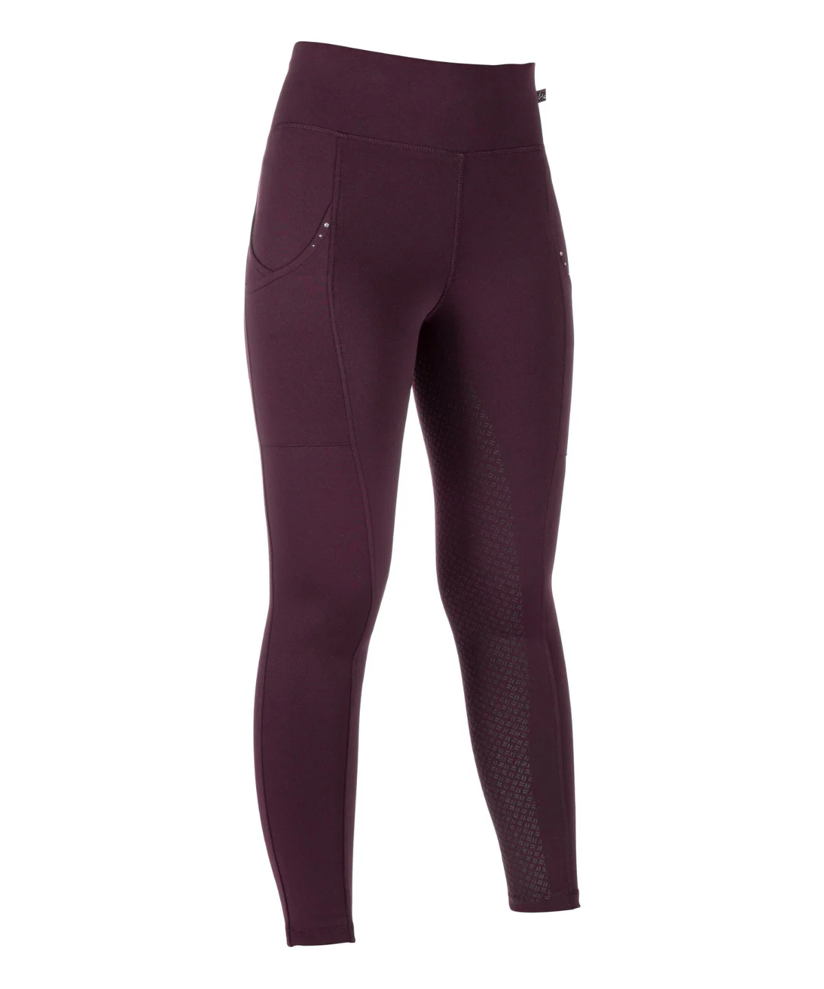HKM Women's Silicone Full Seat Riding Tights -Cosy II- Style - Image 2