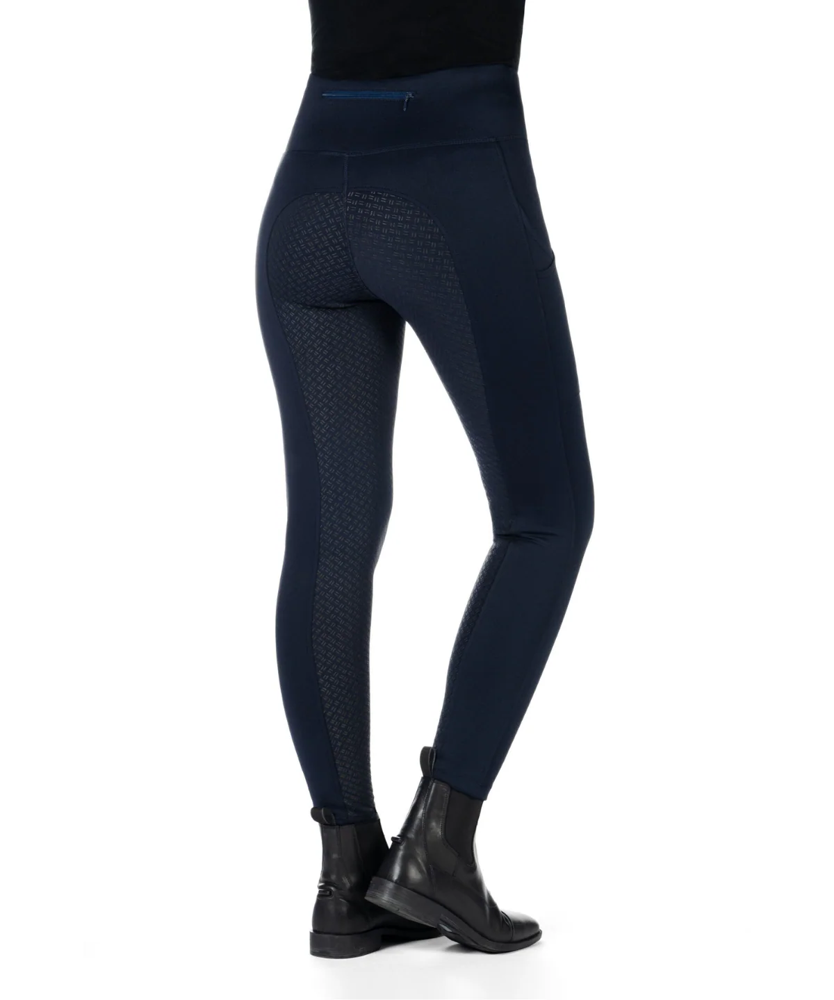 HKM Women's Silicone Full Seat Riding Tights -Cosy II- Style - Image 6