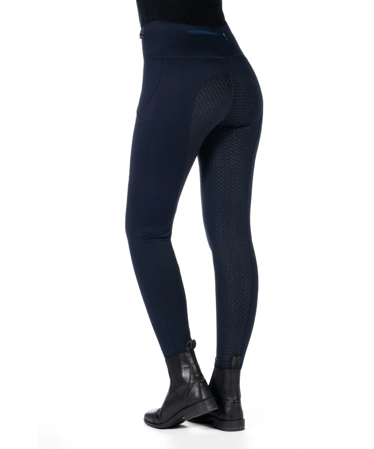 HKM Women's Silicone Full Seat Riding Tights -Cosy II- Style - Image 7