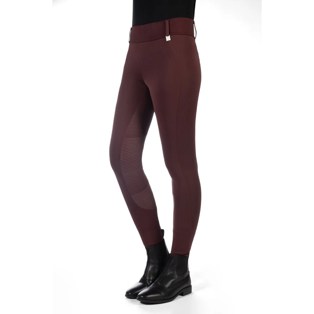 HKM Women's Silicone Full Seat Riding Tights -Livigno- - Image 2
