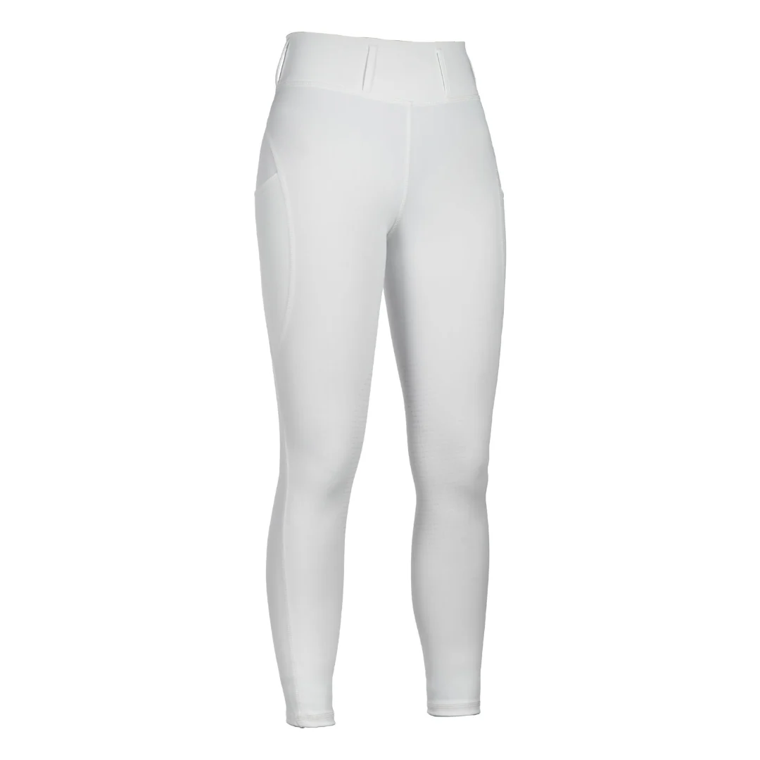 HKM Women's Silicone Knee Patch Riding Leggings -Jil High Waist-