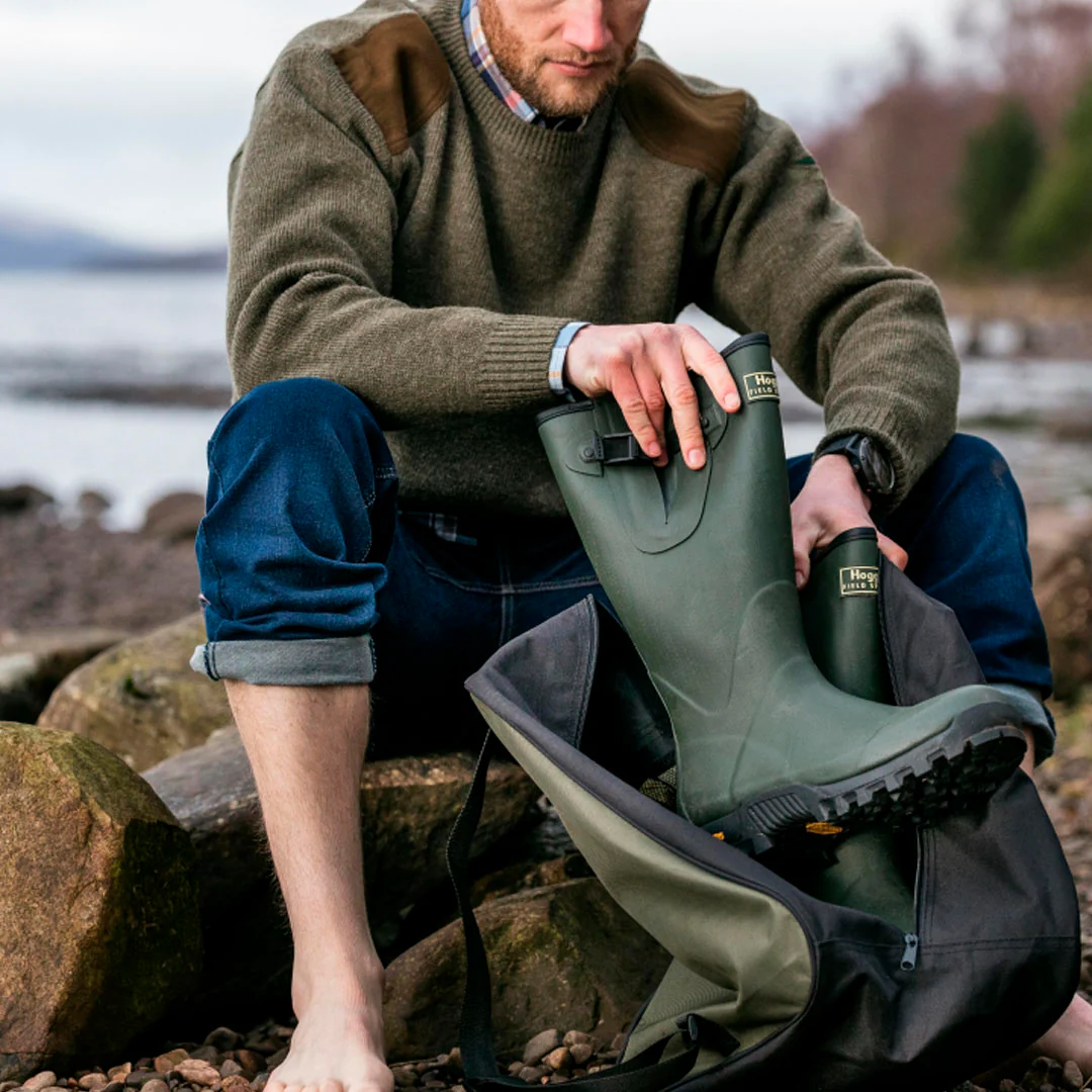 Hoggs of Fife Field Sport Neoprene Lined Wellington Boots - Image 2