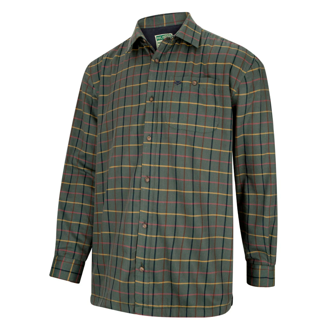 Hoggs of Fife Fleece Lined Men's Shirt - Image 3