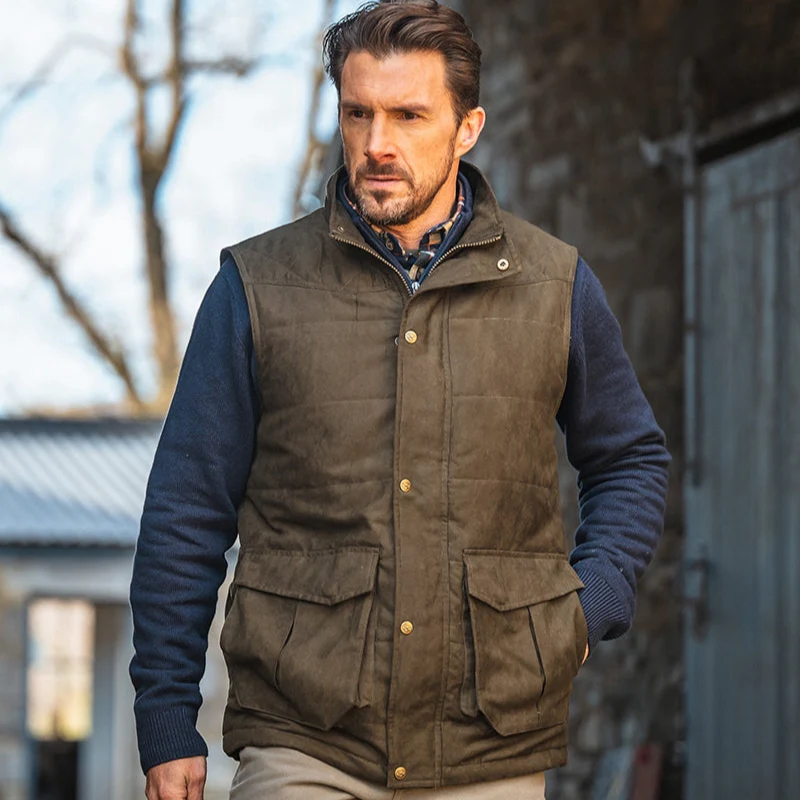 Hoggs of Fife Glenbervie Quilted Gilet - Image 5