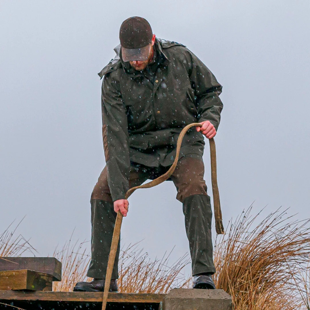 Hoggs of Fife Green King II Men's Waterproof Jacket - Image 2