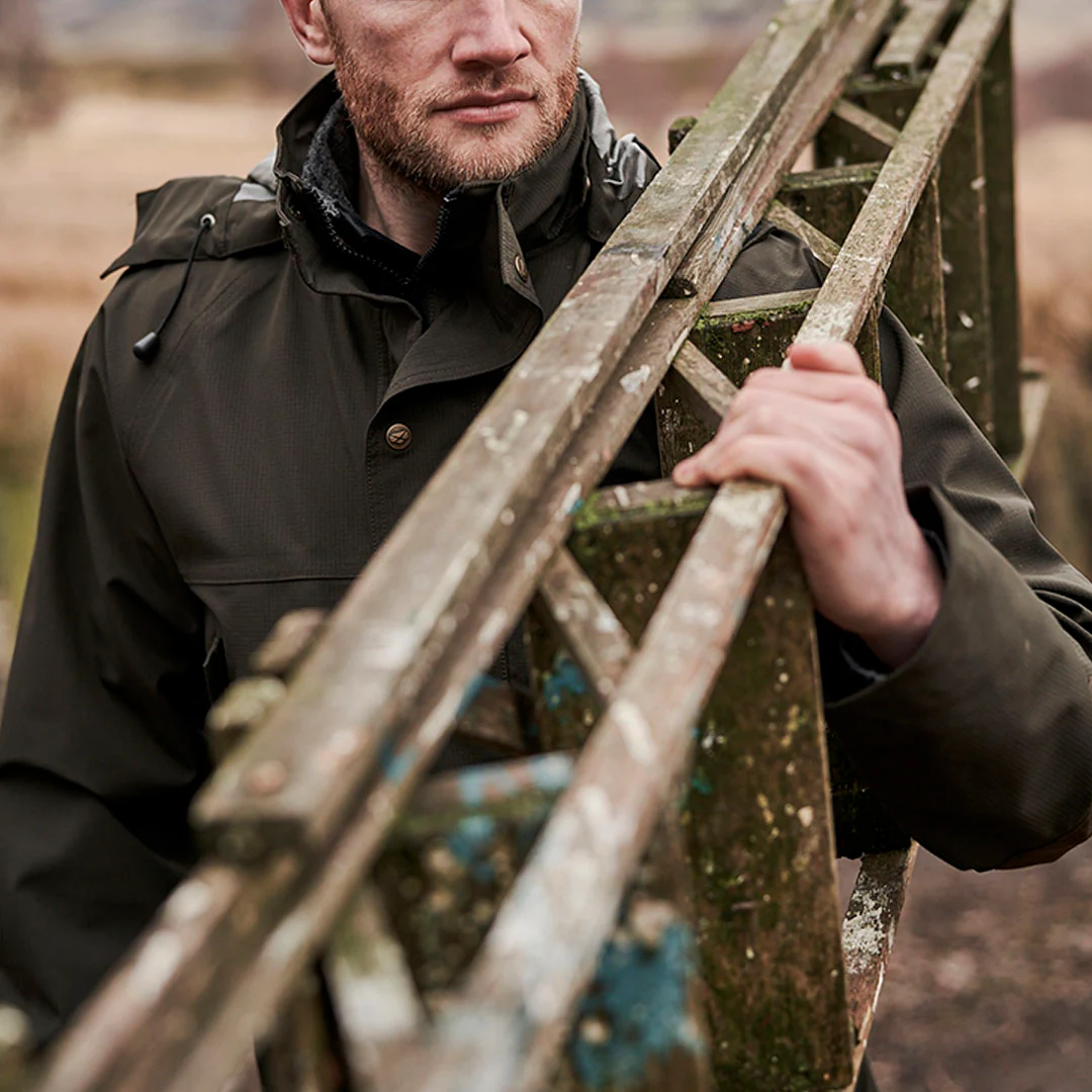 Hoggs of Fife Green King II Men's Waterproof Jacket - Image 3