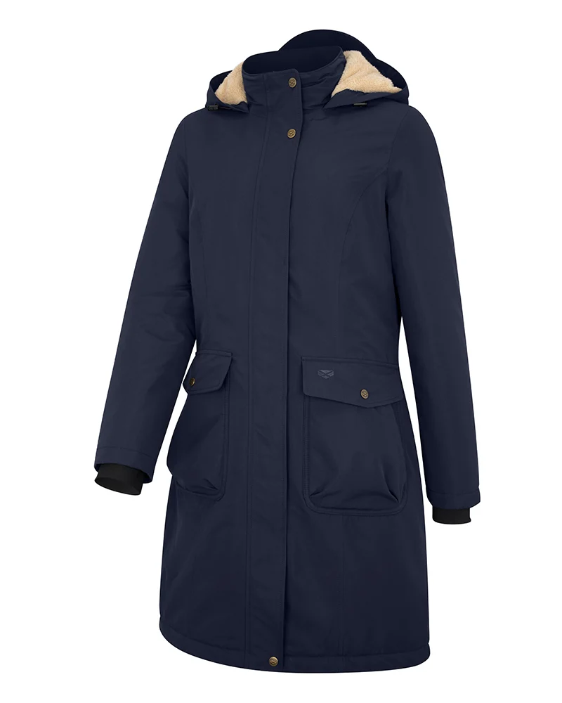 Hoggs of Fife Walker Ladies Long Coat - Image 6