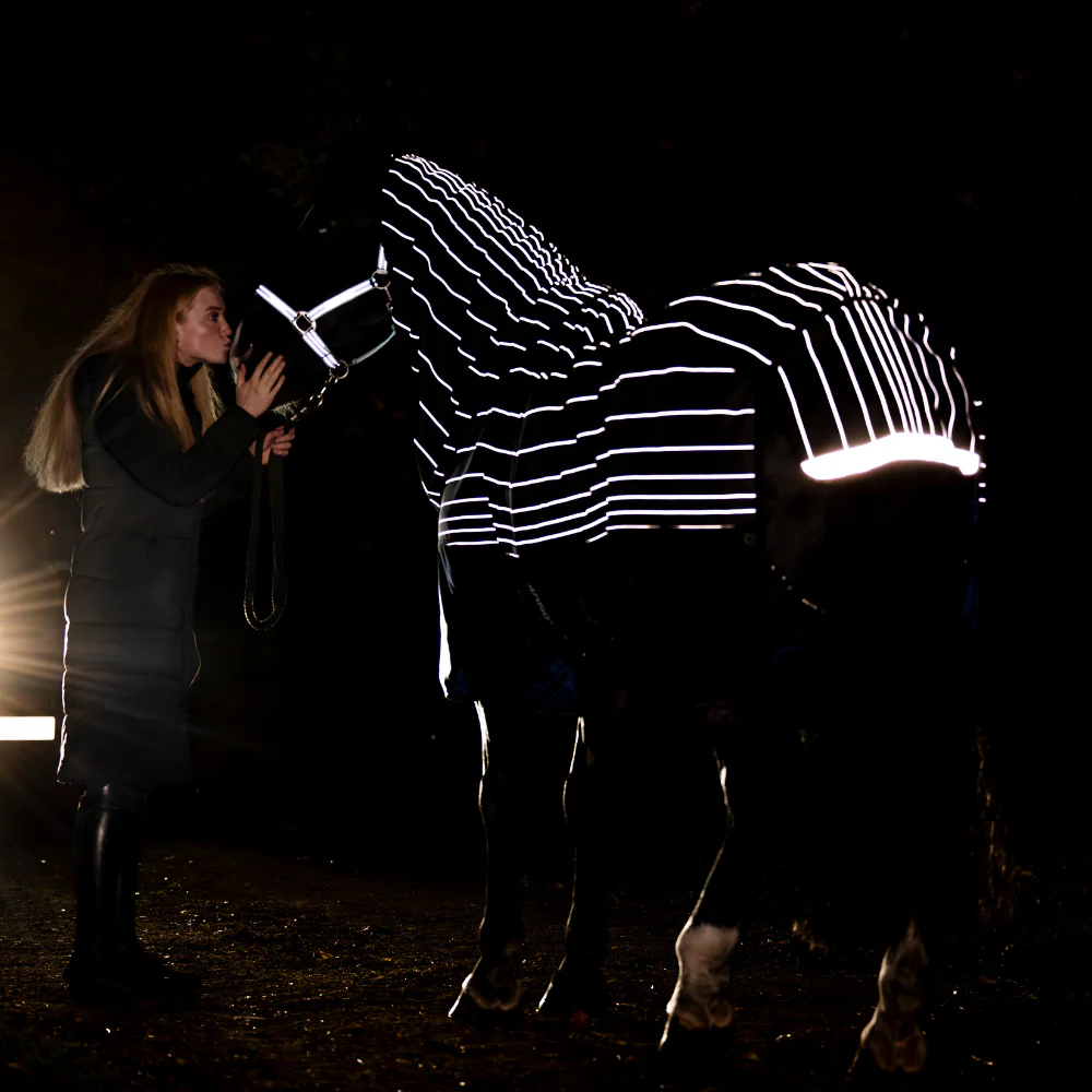 Horseware Ireland Amigo 1200D FieldSafe Reflectech Plus 0g Turnout Rug - Image 12
