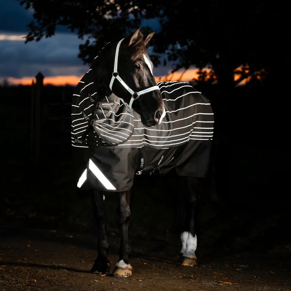 Horseware Ireland Amigo 1200D FieldSafe Reflectech Plus 0g Turnout Rug - Image 16