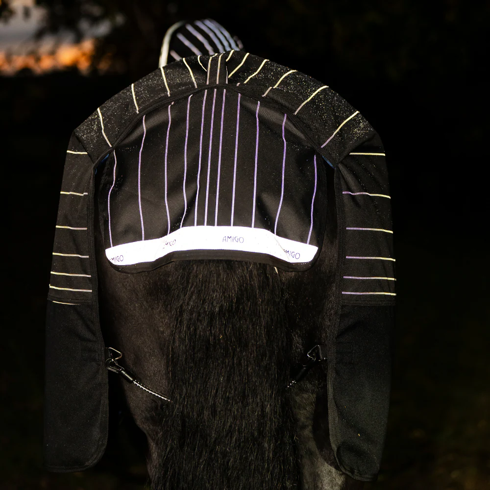 Horseware Ireland Amigo 1200D FieldSafe Reflectech Plus 100g Turnout Rug - Image 11