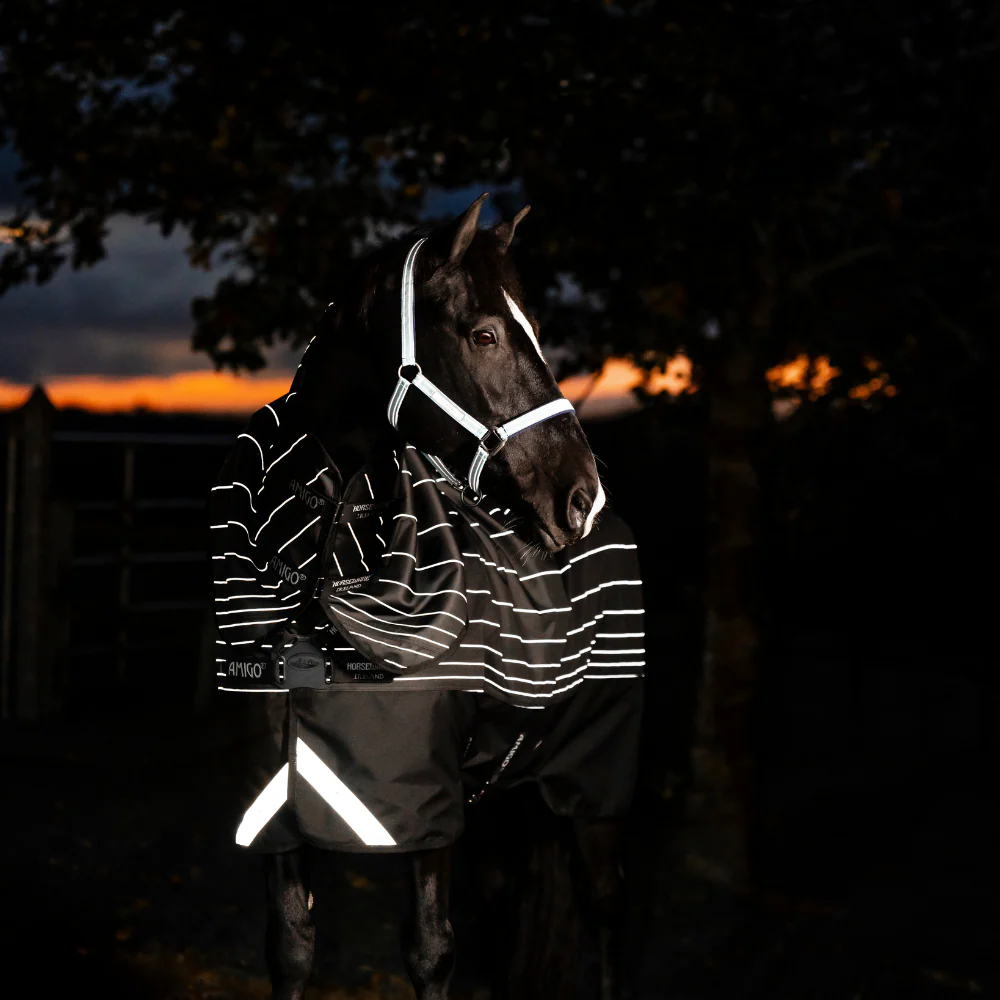 Horseware Ireland Amigo 1200D FieldSafe Reflectech Plus 100g Turnout Rug - Image 12