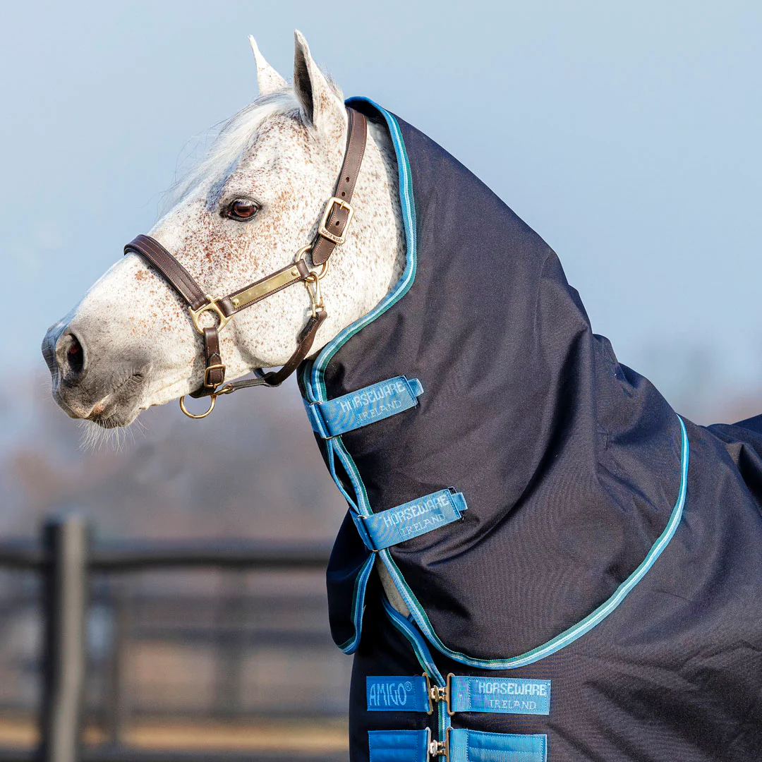 Horseware Ireland Amigo Bravo 12 Original 150g Turnout Hood - Image 3