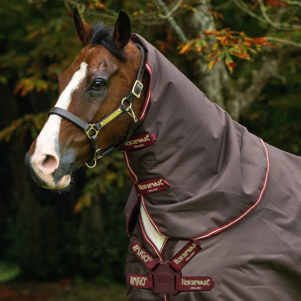Horseware Ireland Amigo Bravo 12 Original 150g Turnout Hood - Image 6
