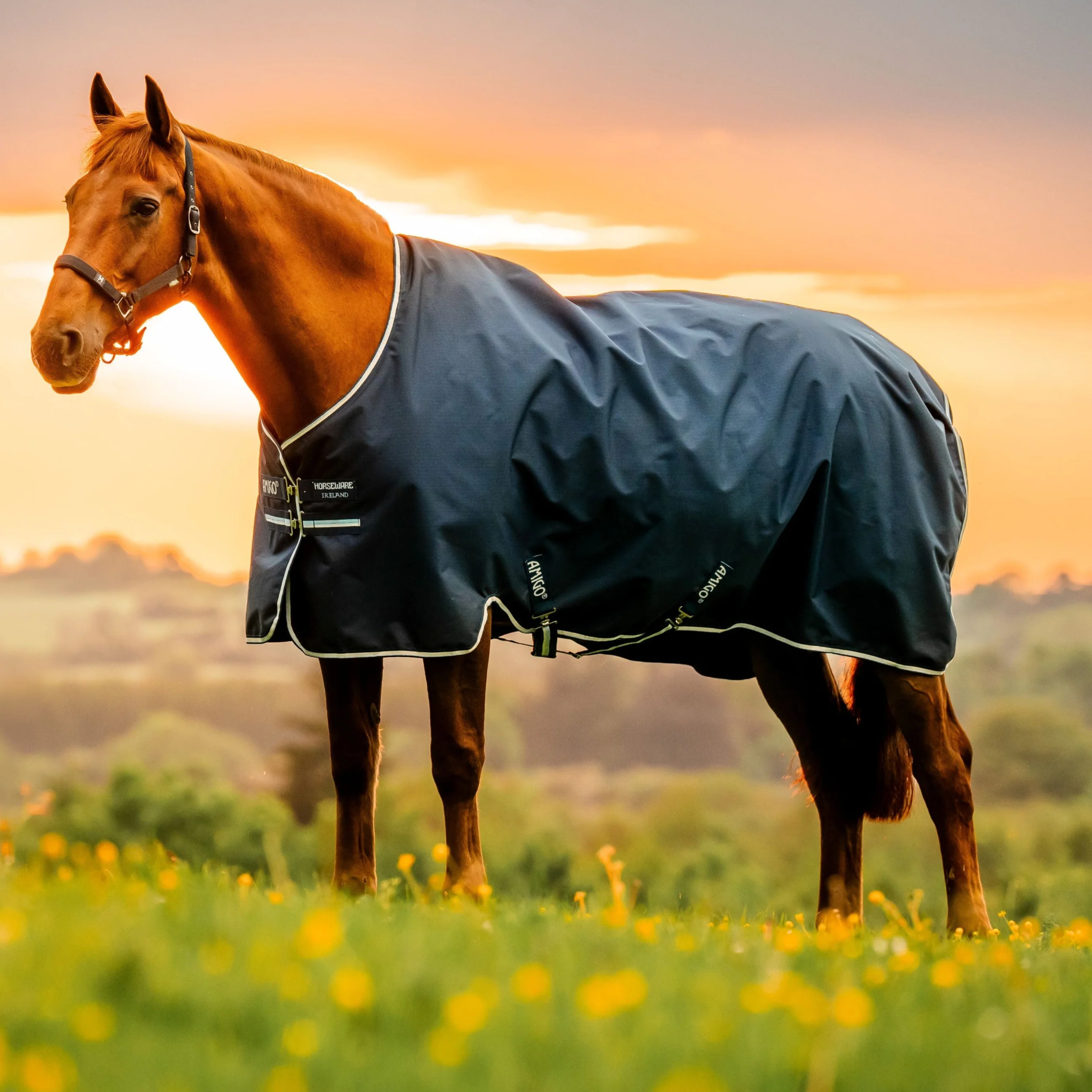 Horseware Ireland Amigo Ripstop 900D Pony 0g Turnout Rug - Image 6
