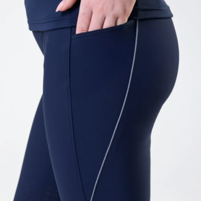 Horseware Ireland Easefit Hybid Knee Grip Riding Tights - Image 2