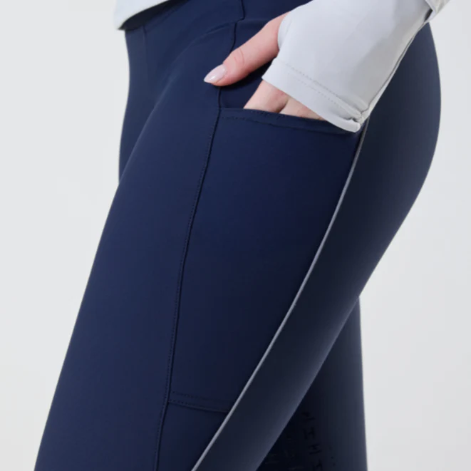 Horseware Ireland Optifit Winter Knee Grip Riding Tights - Image 6
