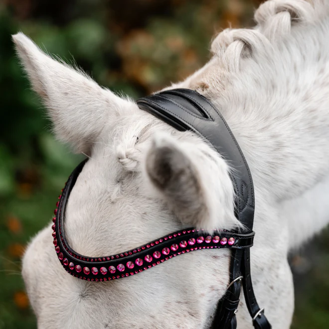 Horseware Ireland Pony Diamante Flash Bridle - Image 7