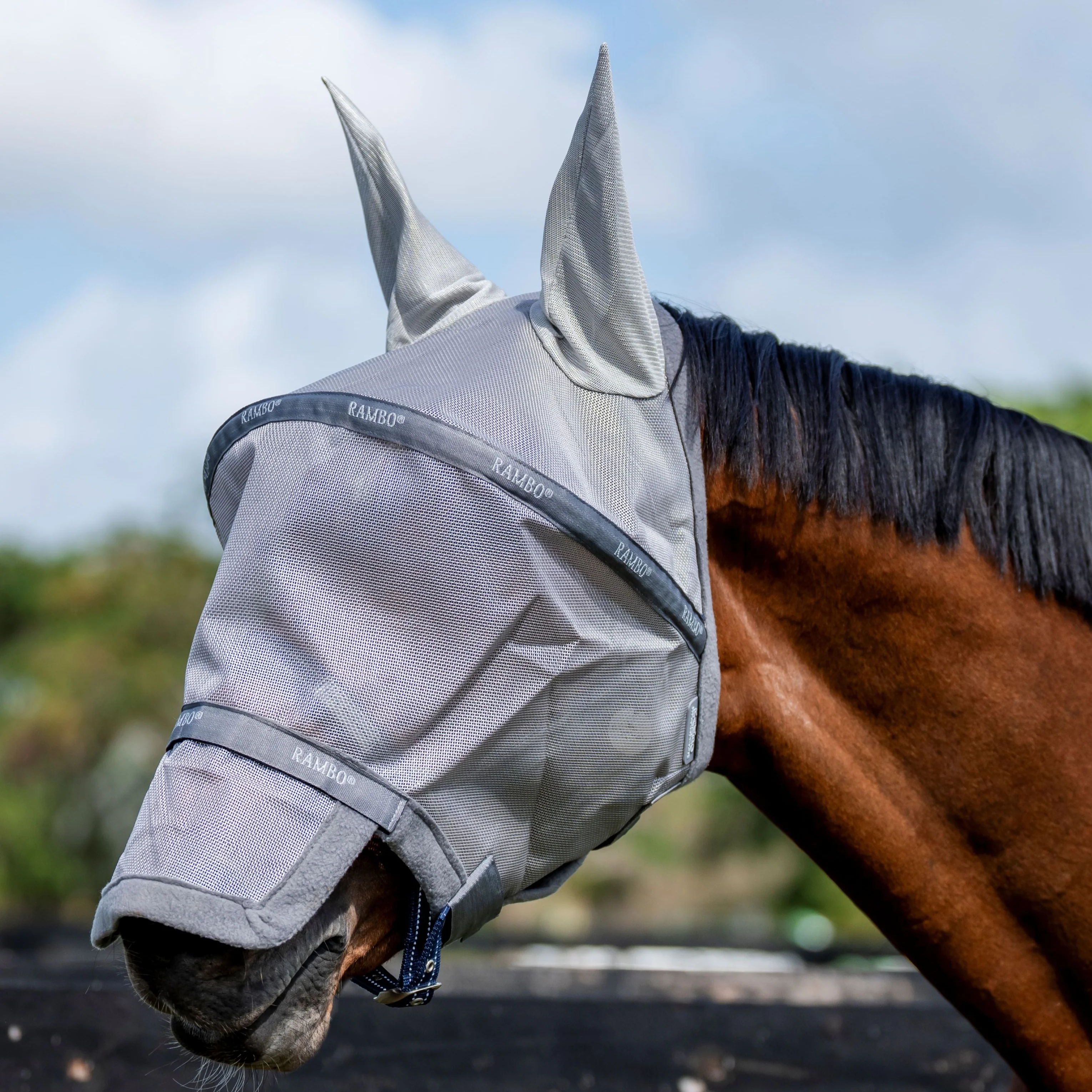 Horseware Ireland Rambo Flymask Plus - Image 7