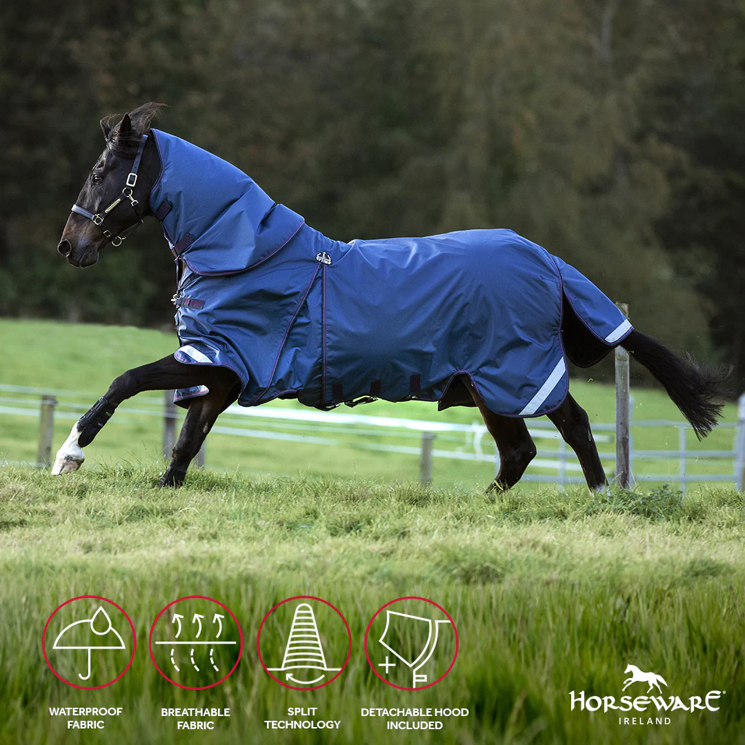 Horseware Irelanc Rambo Optimo Turnout (0g Outer with 400g Liner) - Image 16