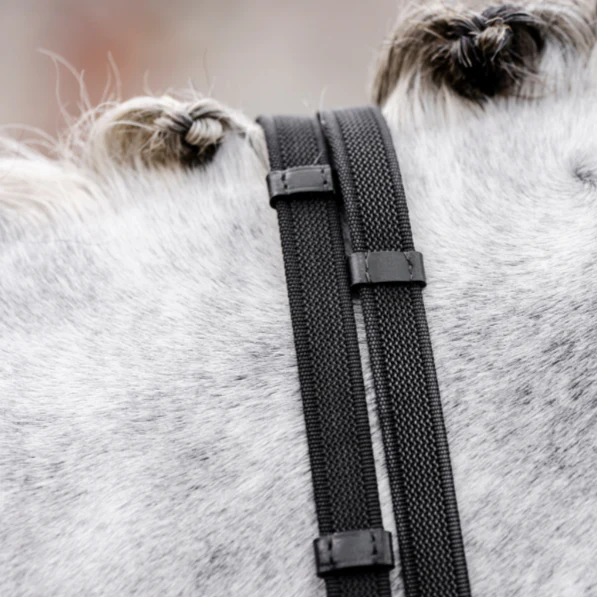 Horseware Ireland Rubber Grip Continental Reins - Image 2